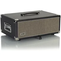Gator Cases GR-RETRORACK-3BK Retro Rack Vintage Amp Vibe Rack Case 3U Black, Audio Racks + Cases, Schwarz