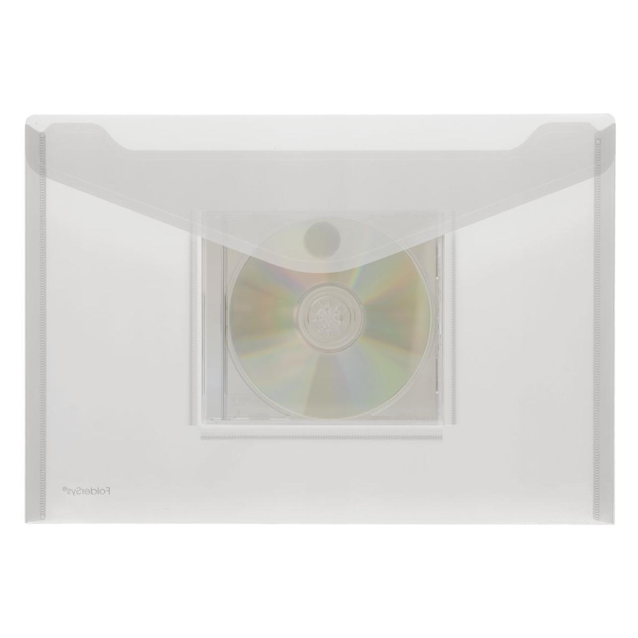 Foldersys Dokumententasche, DIN A4 quer, Klettverschluss, PP (A4) (40131-04)