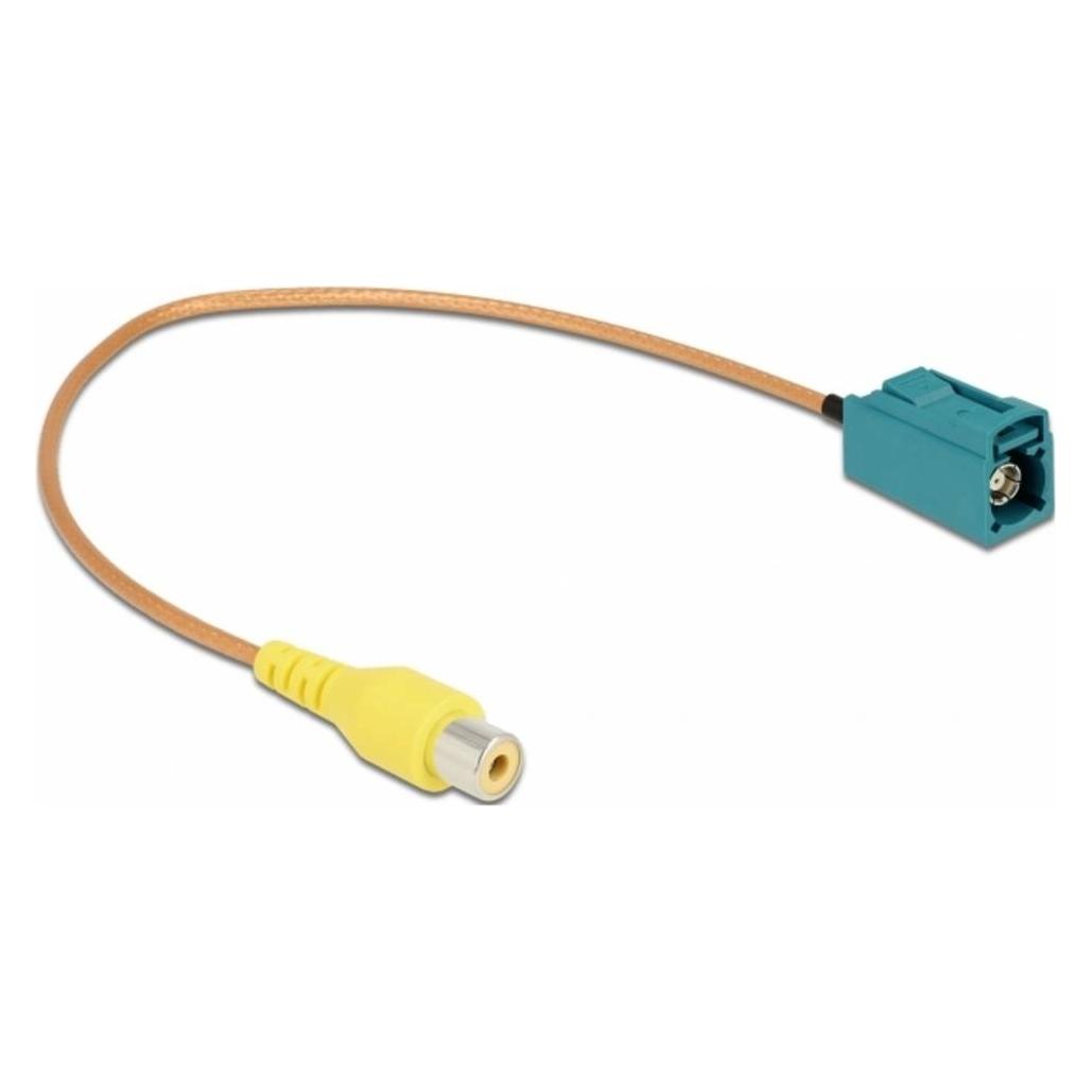 Delock HF FAKRA Z Bu > Cinch Bu RG-179 32 cm (Antennenkabel) (90008)