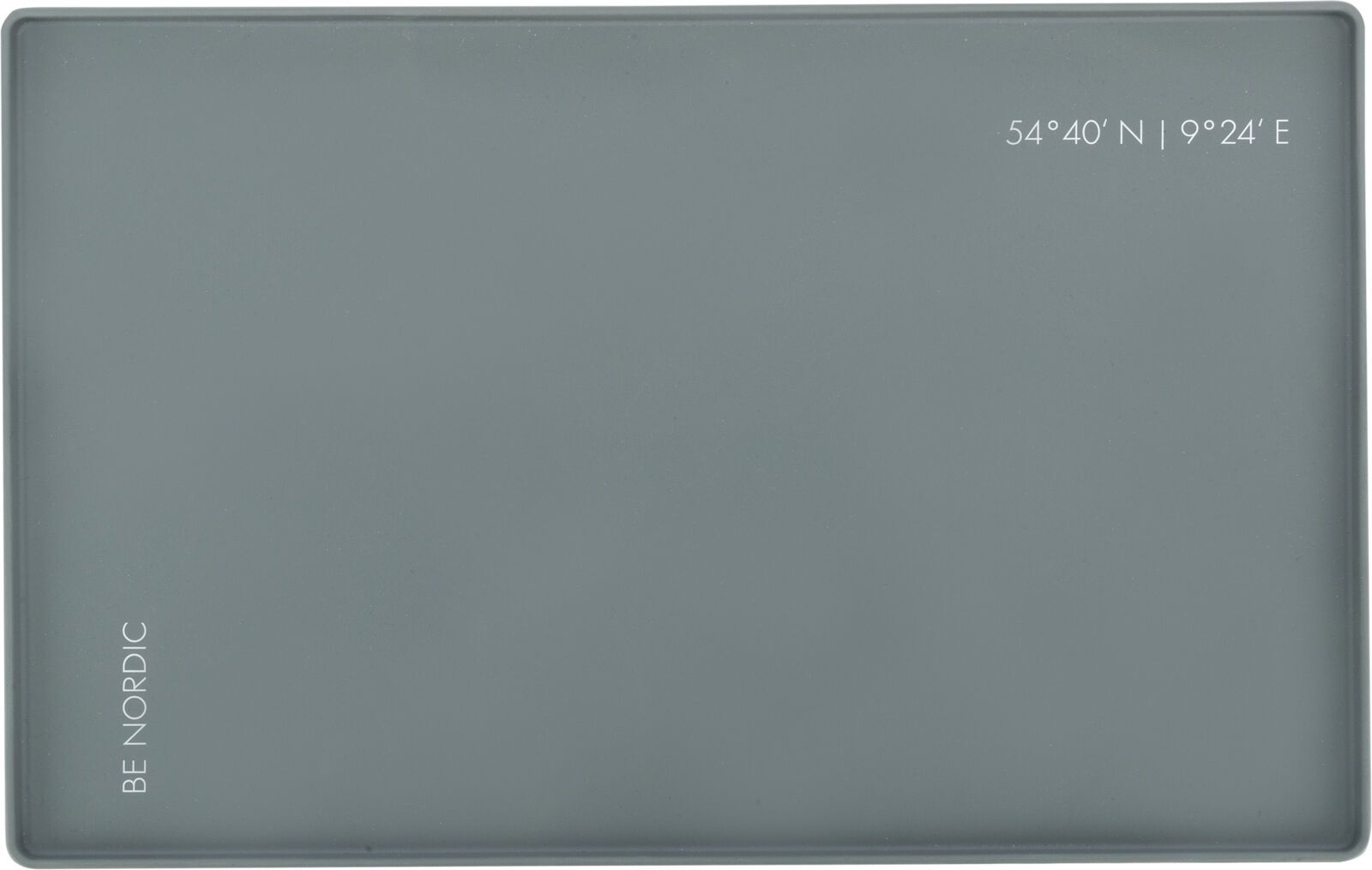 TRIXIE BE NORDIC Napfunterlage, Silikon, 48 x 30 cm, grau