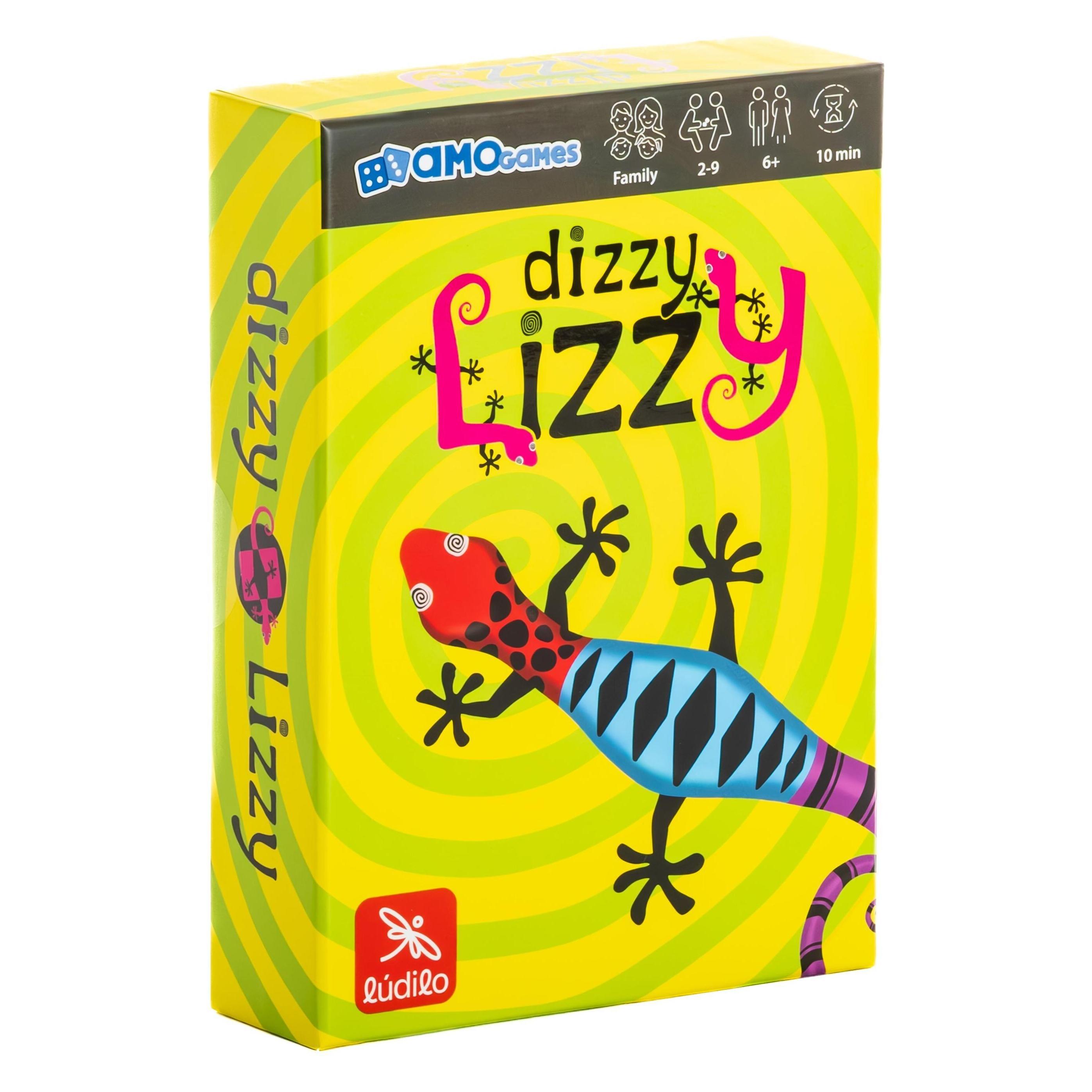 Games Dizzy Lizzy Card Game (AMOS409244)