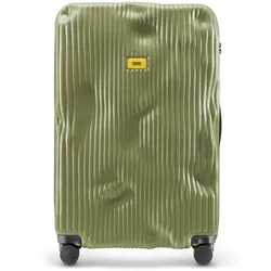 Crash Baggage Stripe Trolley L (79 cm) - Olive Koffer24