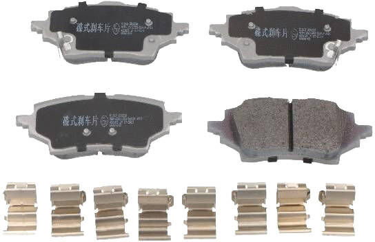 ASHIKA 51-02-263 Brake pad set
