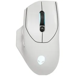 Dell AW620M (Kabelgebunden, Kabellos), Maus, Weiss