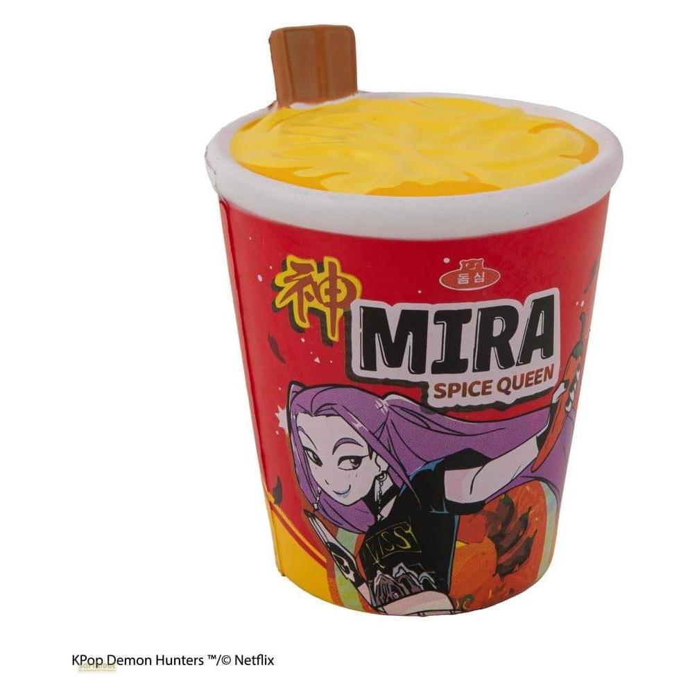 Cinereplicas KPop Demon Hunters figurine anti-stress Squishy Mira Spice Queen Noodles (CR2226)