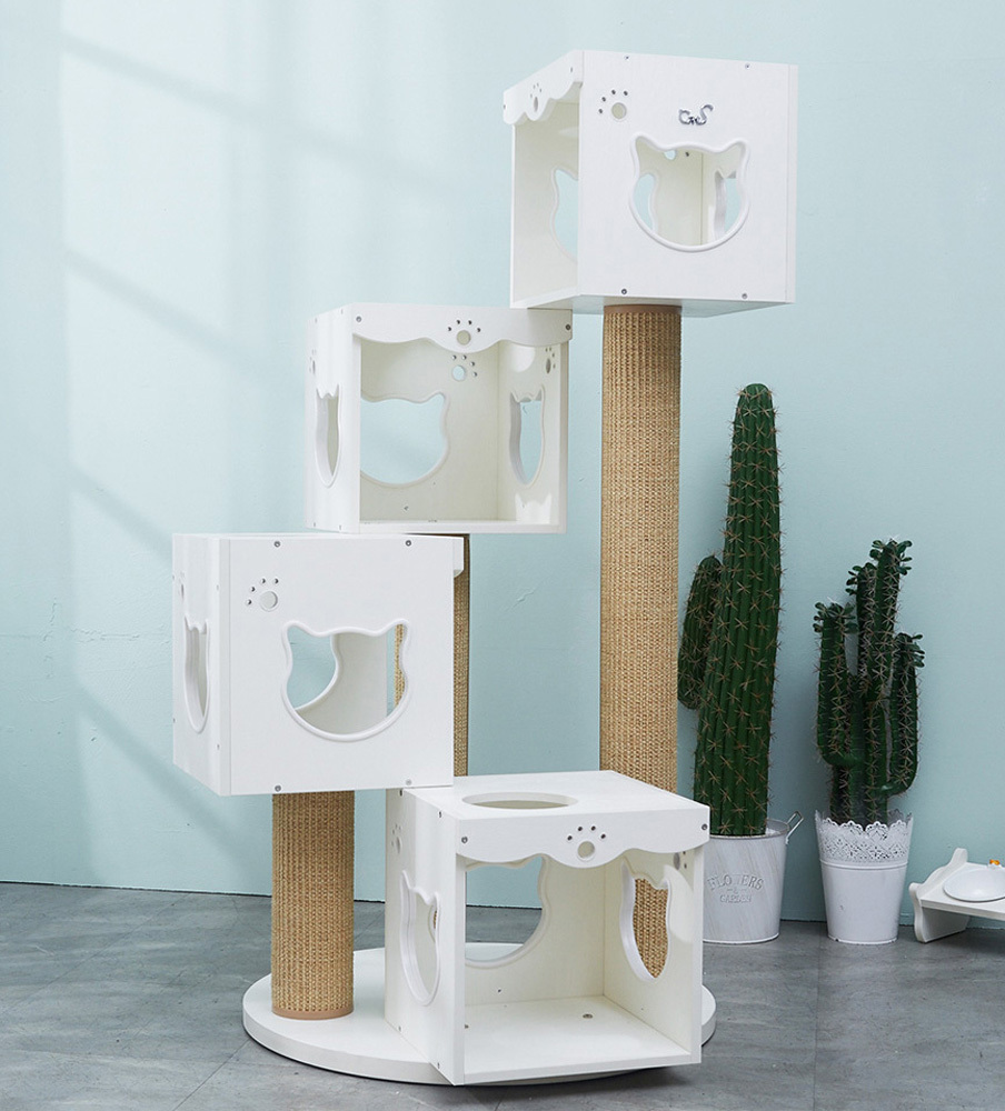 CatS Design Kratzbaum Katzenspielturm xxl große Katzen stabil Altaica XZ