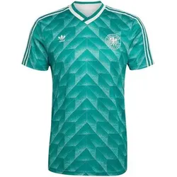ADIDAS Herren Trikot Deutschland 1990 Auswärtstrikot, Größe XS in Grün Grün