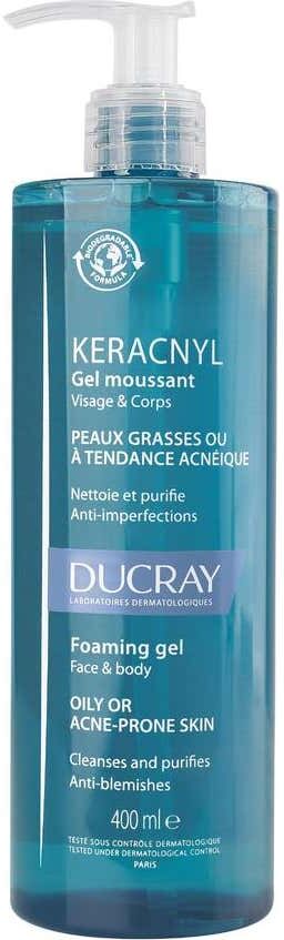 Ducray Keracnyl Gel Limpiador 400ml