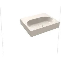 Kaldewei CENTRO Wandwaschtisch, 600x500 mm, Pergamon, Perl-Effekt, Antidröhn, ohne Überlauf