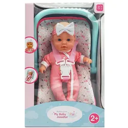 Mother love Baby 31 cm und seine Babywippe