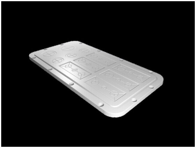 Rittal Bride plastique SZ Taille 7 AX 2567.200 (2567200)