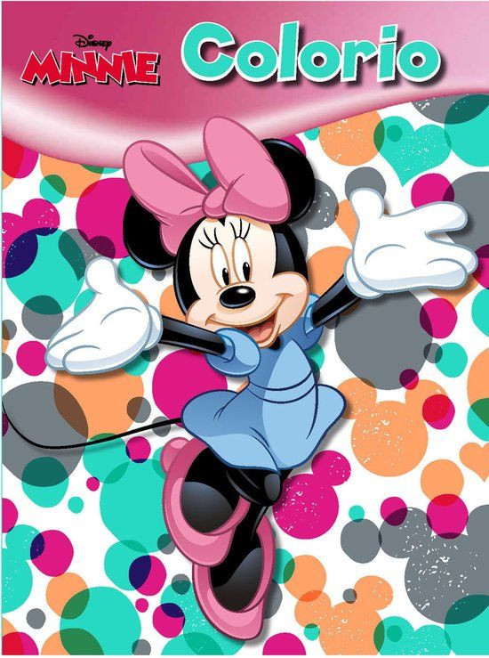 Disney Minnie Mouse Sticker- en kleurboek - Multi kleuren