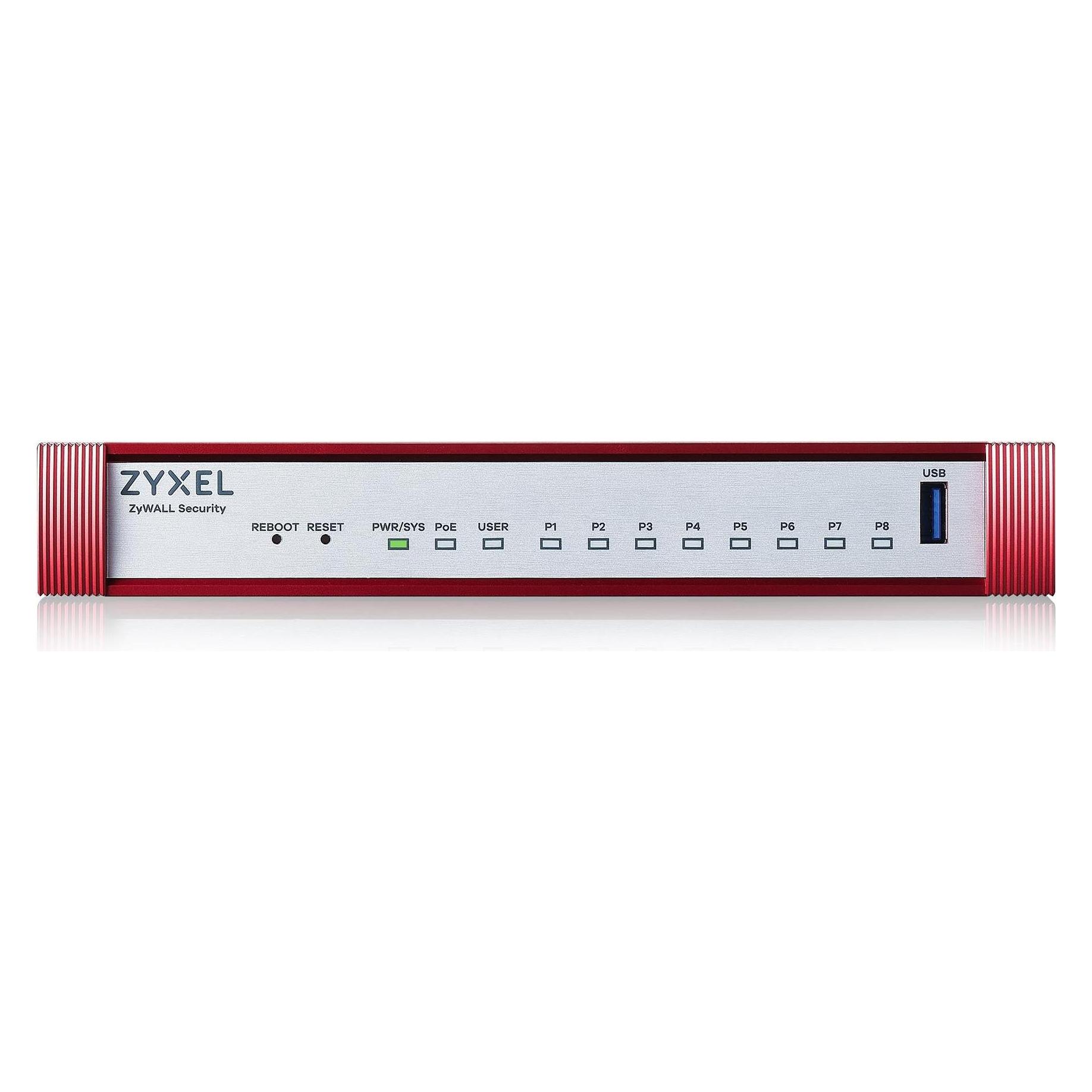 Zyxel USGFLEX 100HP (Device only) Firewall 1x Gbit PoE+ Port (USGFLEX100HP-EU0101F)
