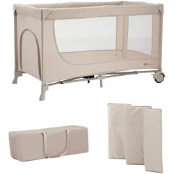 Kinderkraft Reisebett JOY 2 2in1, beige