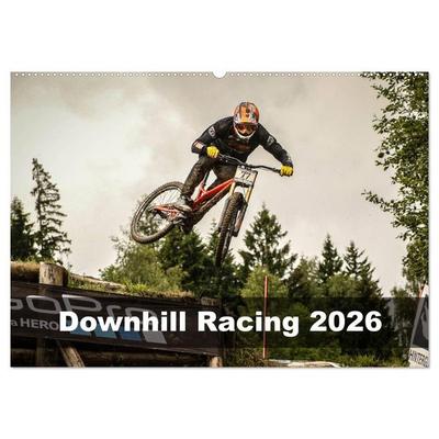 Downhill Racing 2026 (Wandkalender 2026 DIN A2 quer), CALVENDO Monatskalender