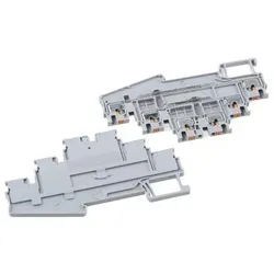 Phoenix Contact Term Block 1.5mm 3L Spring Grey, Elektronikkabel + Stecker, Grau