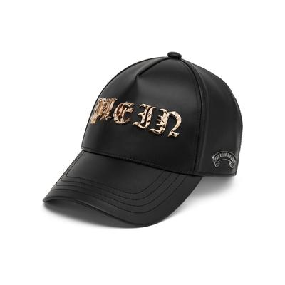 Baseball Cap PHILIPP PLEIN "Gothic Plein", Jungen, schwarz (0295, schwarz, schwarzmatt), Caps