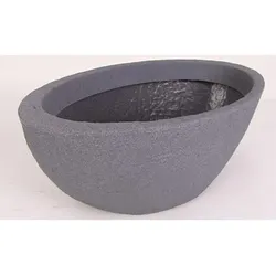 5x Pflanztopf `Stone` 60x22x35cm Übertopf Garten Pflanzengefäß 60