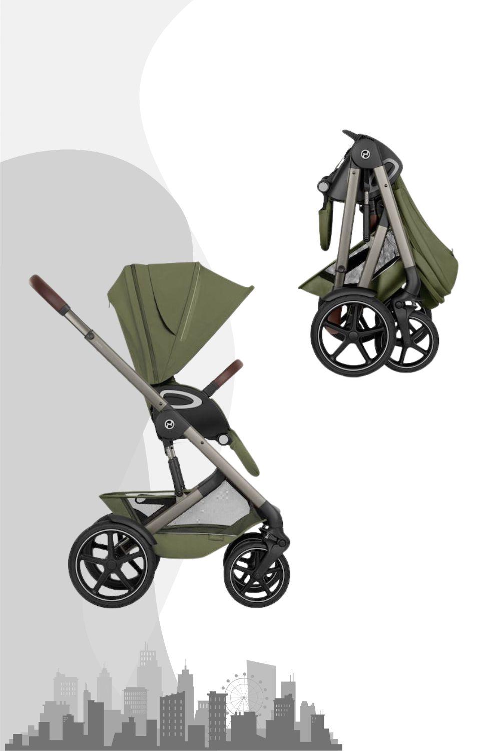 Cybex Talos S Lux Buggy - Kollektion 2026/2027, Farbe:Moos Green