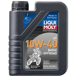 Motoröl LIQUI MOLY 3059 Motorbike 4T 10W-40 Basic Offroad 1 Liter