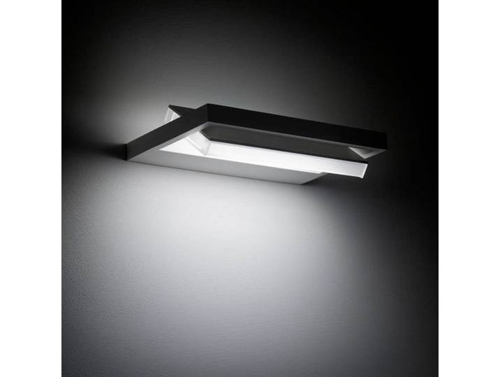 Tablet W1 LED-Wandleuchte, Breite 24 cm, weiß - Stilnovo - Wohnzimmer - Modern - Metall - Eckig