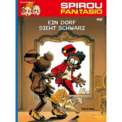 Spirou und Fantasio 42: Ein Dorf sieht schwarz, Taschenbuch von Janry,Tome, Carlsen, 978-3-551-77242-8