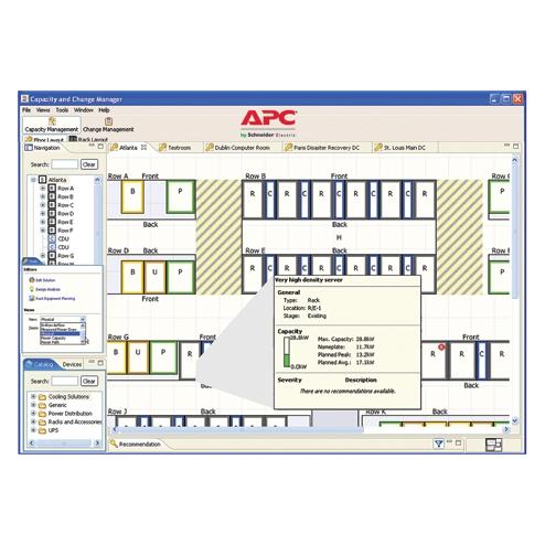 APC Lizenz zur Erstellung von Grundrissen für den InfraStruXure-Betriebsbereich (WNSC010203)