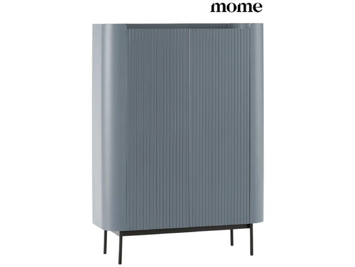 Kommode MOME WILLA 2 Türen 40x100x140cm blau matt