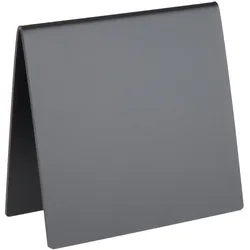 Dachaufsteller Kreidetafel, schwarz 100 x 100 mm, PP