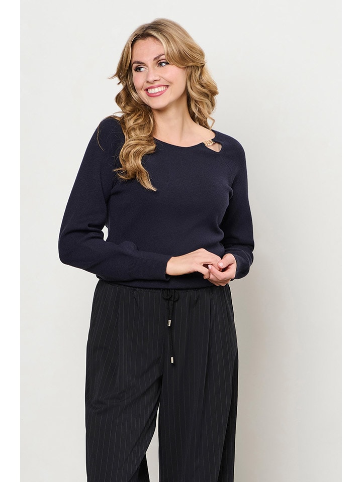&Co Woman Pullover "Bowi" in Dunkelblau - L