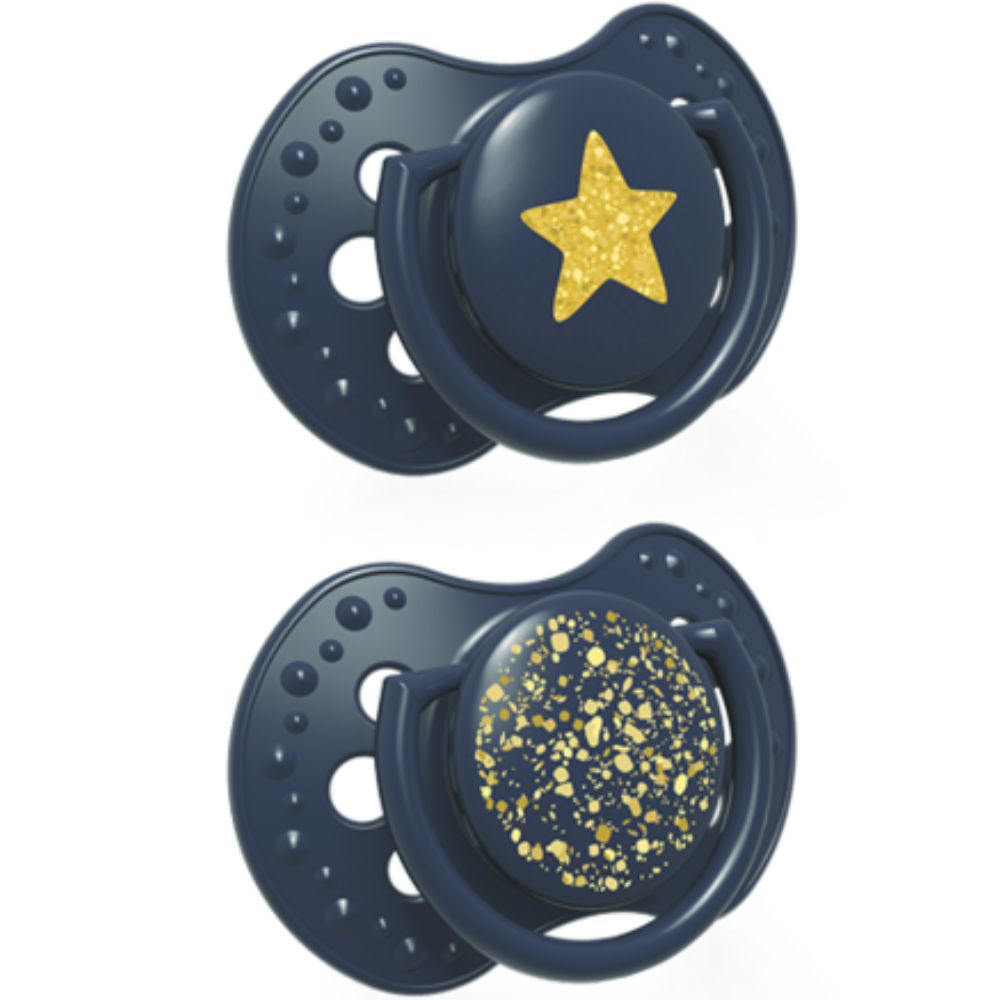 Lovi Dynamic Silicone Soother 2&nbsp;un. Stardust 0-3 Months