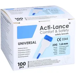 SICHERHEITS-LANZETTEN Acti-Lance universal 23 G