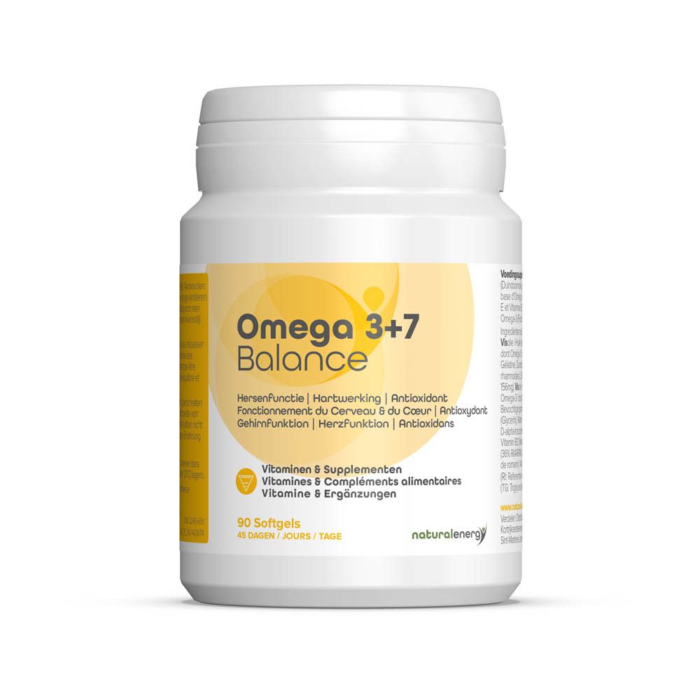 Natural Energy Omega 3+7 Balance ok Nlfren 90 St Kapseln