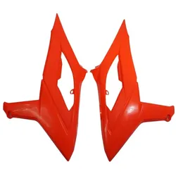 UFO, Motorrad Zubehör, UFO-Kühlerschutzgitter für Beta RR 250 / 300 / 350 / 400 / 450 (Baujahre 2023–2024), rot