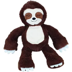 NOBBY Plüschfaultier mit Seil innen 34 cm