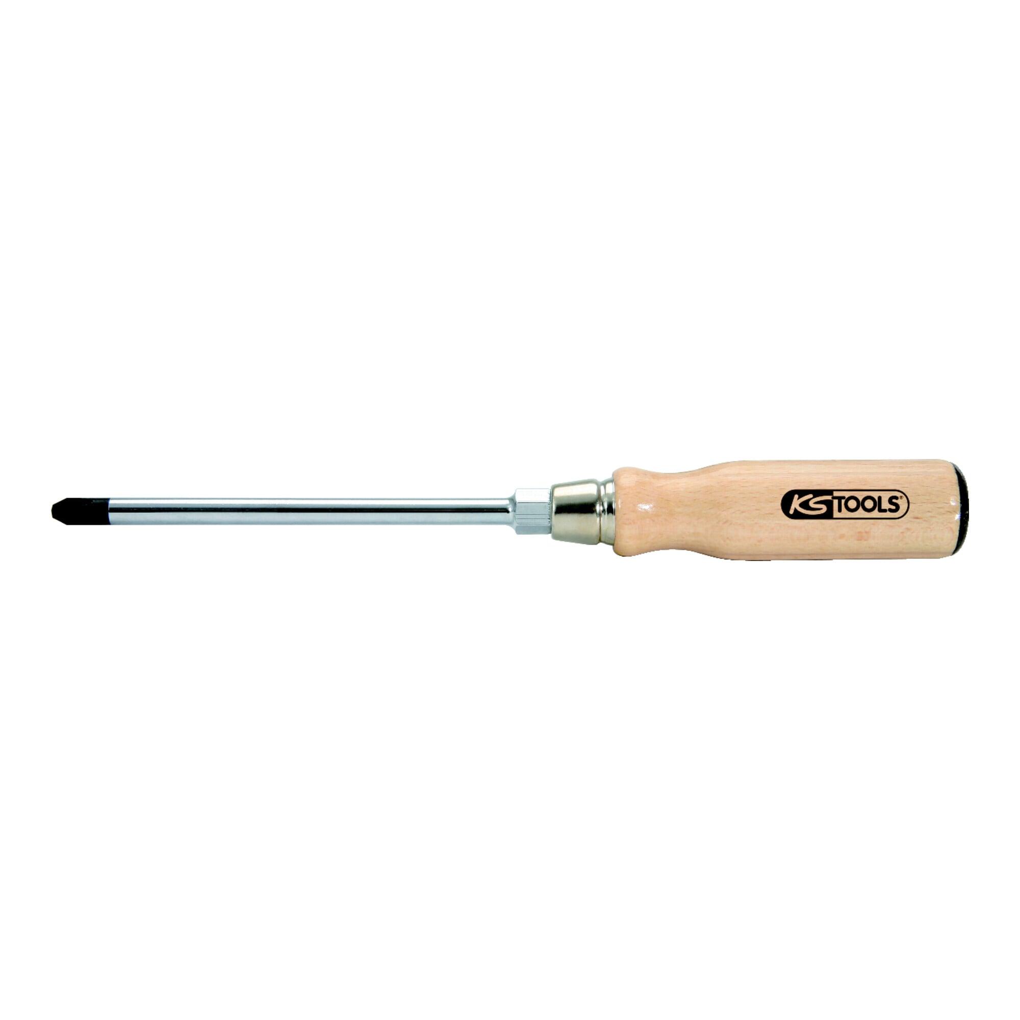 KS Tools ERGOTORQUE WOOD Schraubendreher, PH2 (300.1012)