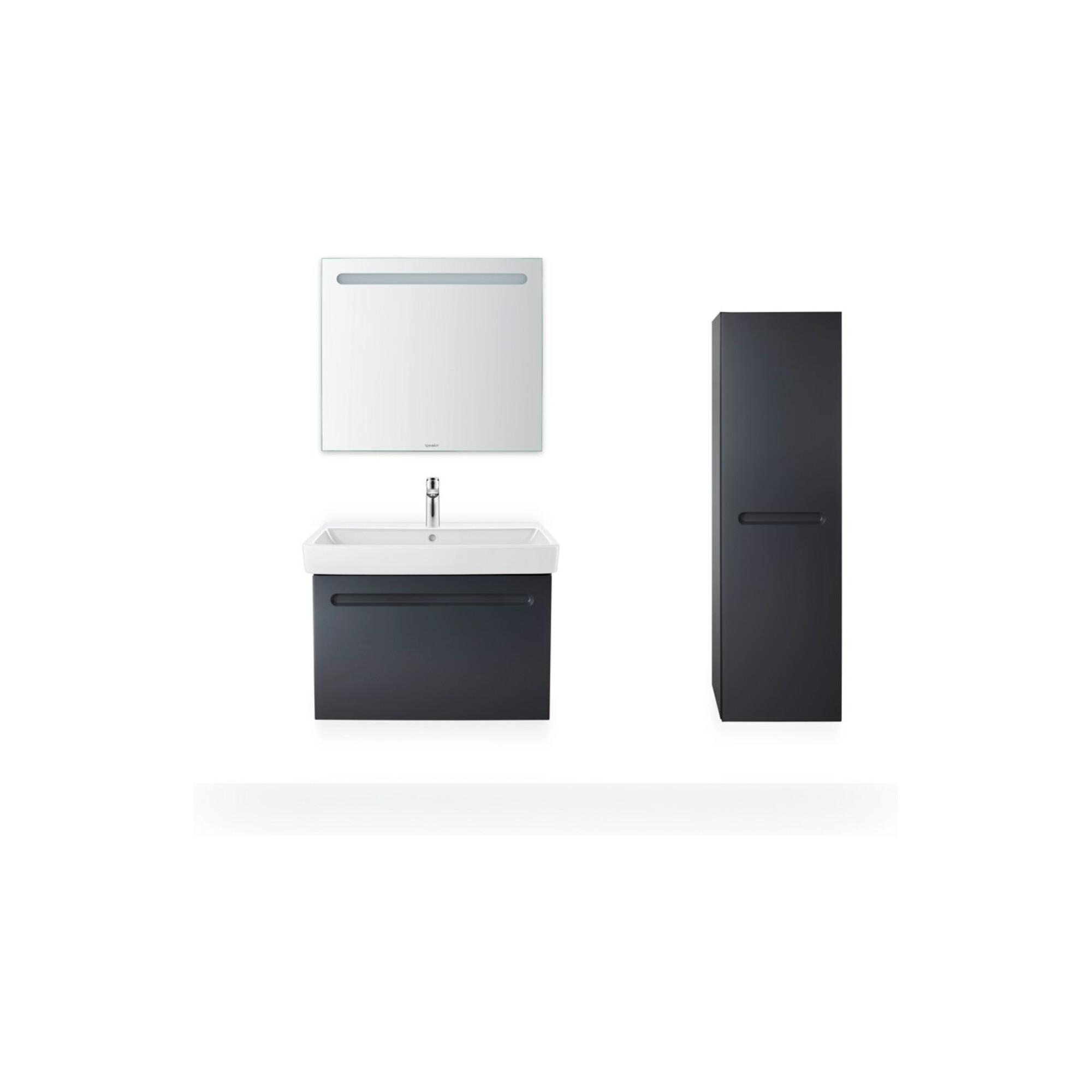 Duravit Waschtischunterschrank No. 1 1 Ausz., wandhängend, 74x42,6x47,8cm, graph m (N14283049490000)