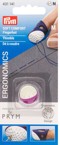 Prym Fingerhut Soft Comfort, ergonomisch