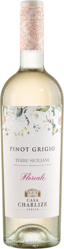 Floreale Pinot Grigio Blush Terre Siziliane IGP 2025 Cantine Casa Charlize