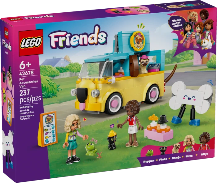 LEGO Friends 42678 Haustierzubehör-Van