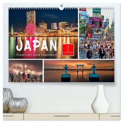 Japan - Tradition und Hightech (hochwertiger Premium Wandkalender 2027 DIN A2 quer), Kunstdruck in Hochglanz