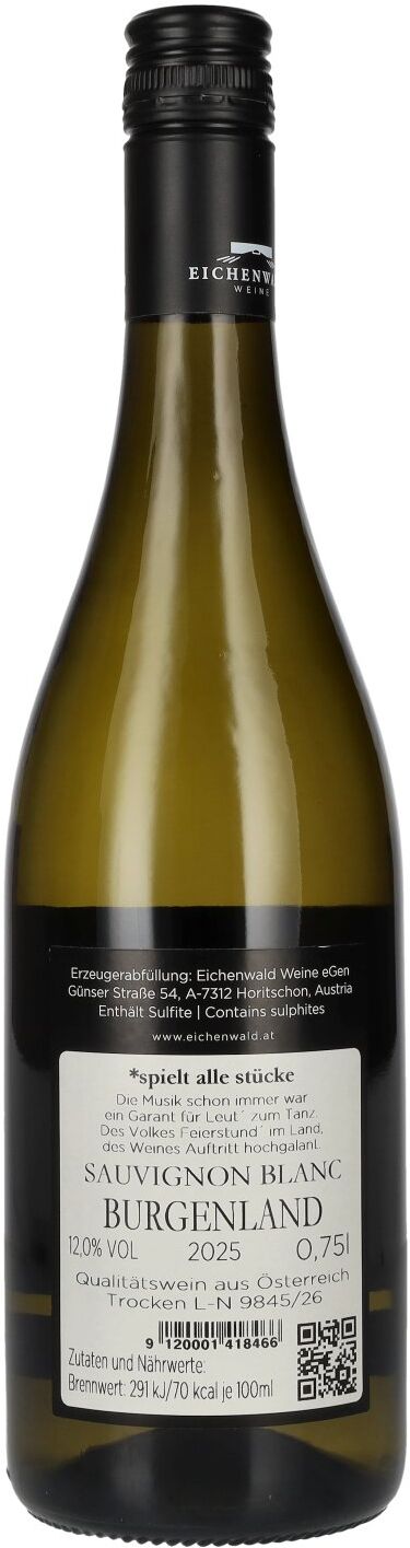 Eichenwald Weine Eichenwald DAS VORSPIEL Sauvignon Blanc 2025 12% Vol. 0,75l