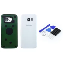 Samsung Galaxy S7 edge Backcover weiß - Set