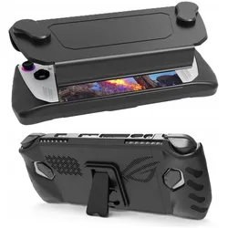 JYS Futerał Pokrowiec Etui Case Osłona 2w1 Przód Tył do Konsoli Asus Rog Ally / JYS-RA005-V3, Weiteres Gaming Zubehör, Schwarz