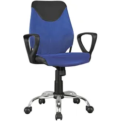 AMSTYLE Kinderdrehstuhl KiKa SPM1.357 blau/schwarz