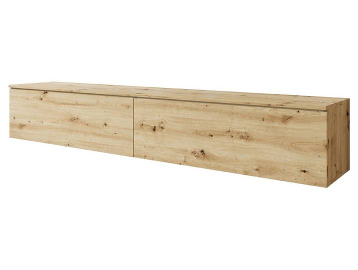 MIRJAN24 TV-Schrank D180 (mit zwei Klappen) LED Beleuchtung als Option, 180x33x30 cm