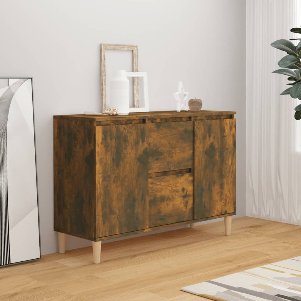 Corrigan Studio SkeltinCleveland Sideboard 101x35x70 cm Engineered Wood Smoked Oak 70cm H X 101cm W X 35cm D