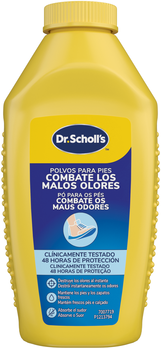Dr. Scholl's Pó Pés Combate os Maus Odores