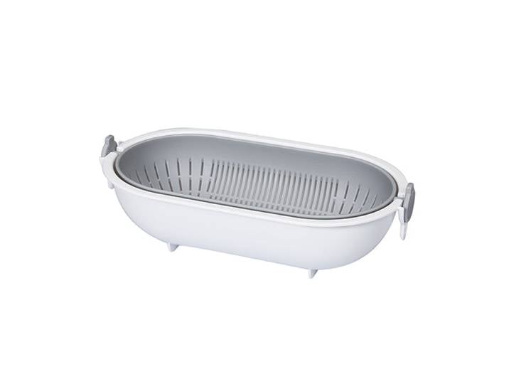 Passoir rotative ovale et bol de trempage 1,7 L Kokubo