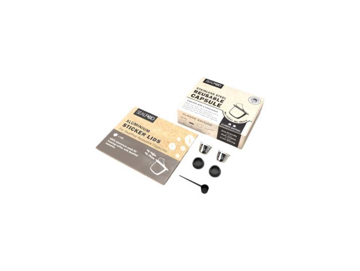 Wiederverwendbare Kaffeekapseln geeignet für Nespresso® Sealpod Classic Edition